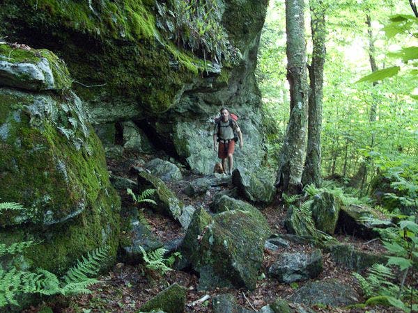 Hiking in the Green Mountains None