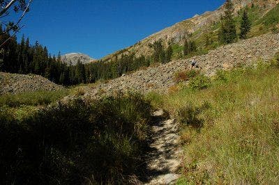 Hiking into Grizzly Gulch None