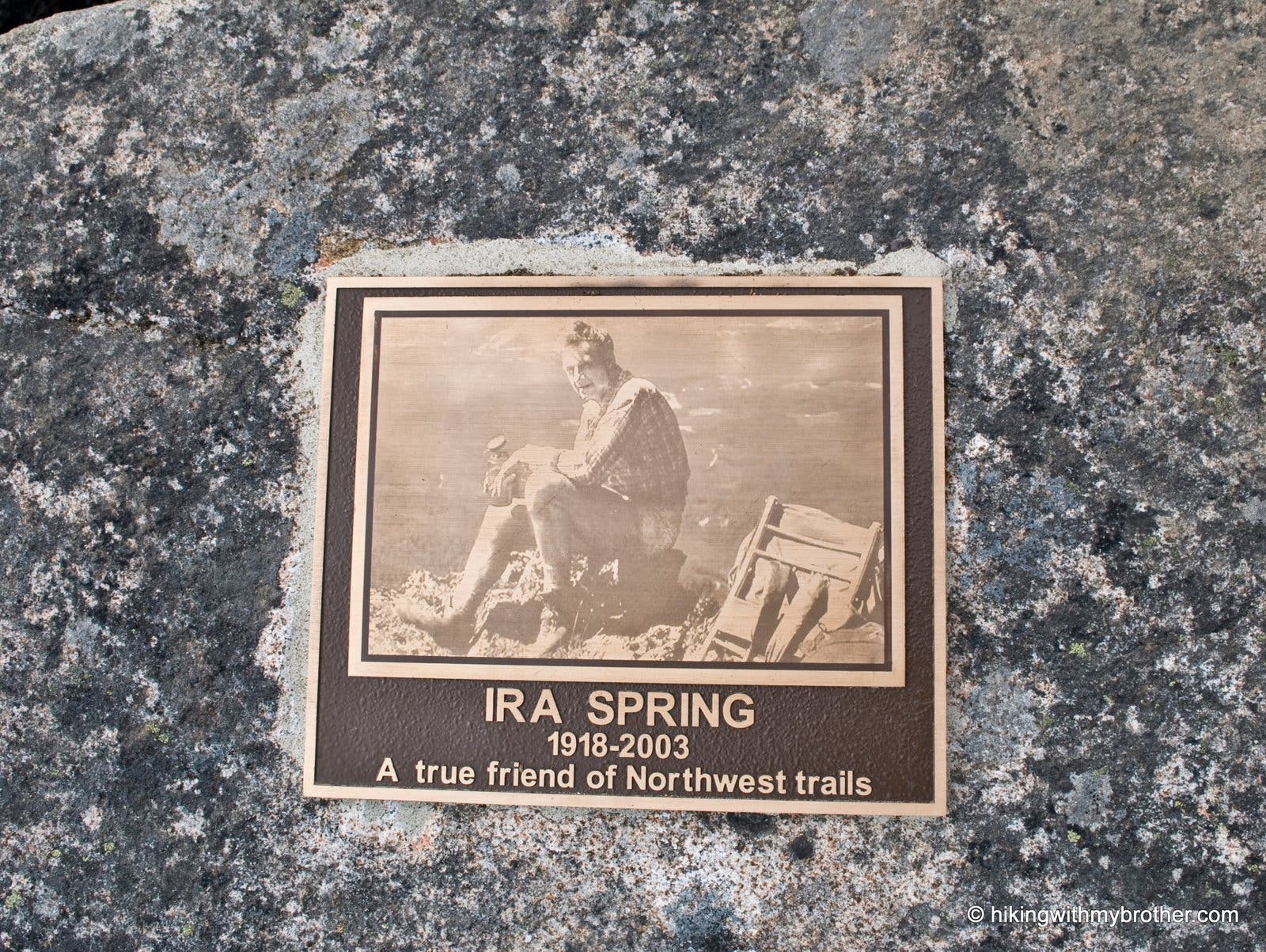 Ira Spring Plaque None