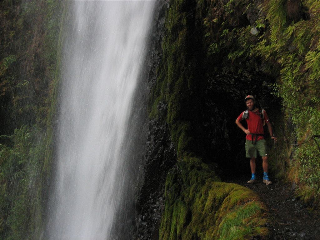 Jack at Tunnel Falls None