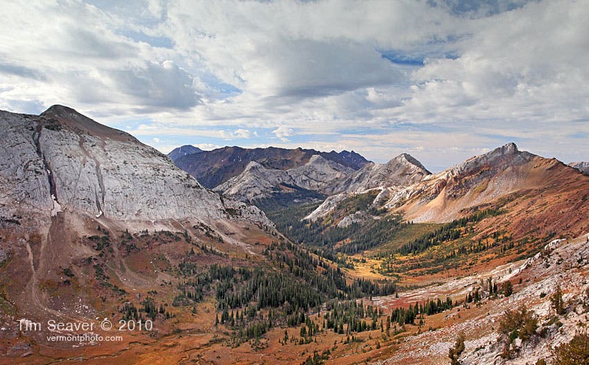 Jackson Peak and South Imnaha River From Hawkins Pass None