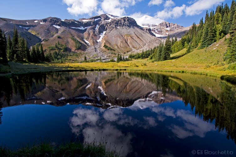 Lakelet in Glacier Basin None
