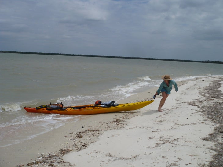 Landing on Pavilion Key None