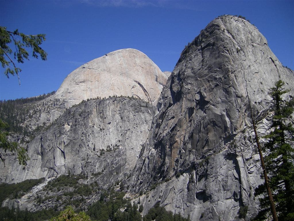 Liberty Cap and Half Dome None