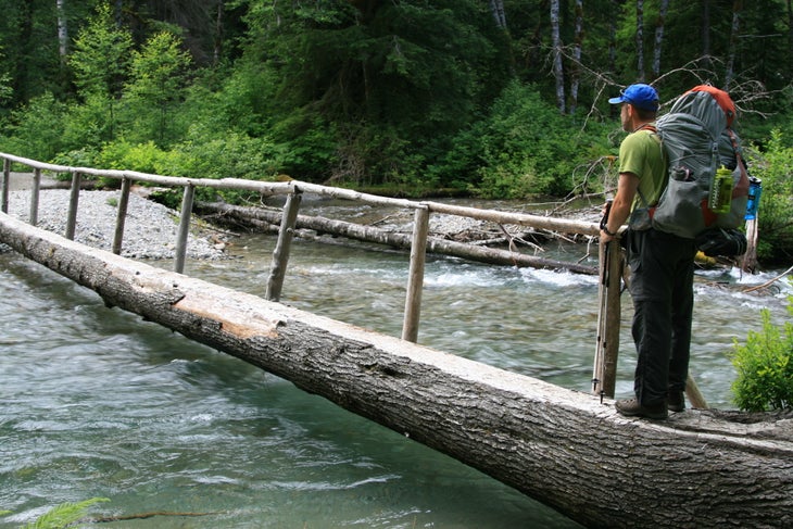 Log Crossing None