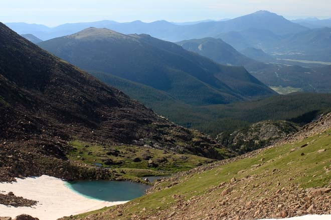 Looking east towards Fay Lakes None