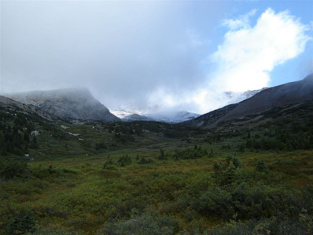 Looking north into Big Horn Basin None