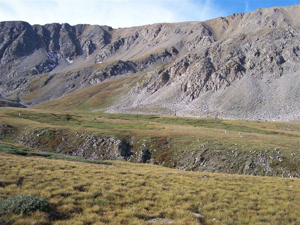 Looking south toward Missouri Mountain from Missouri Gulch None