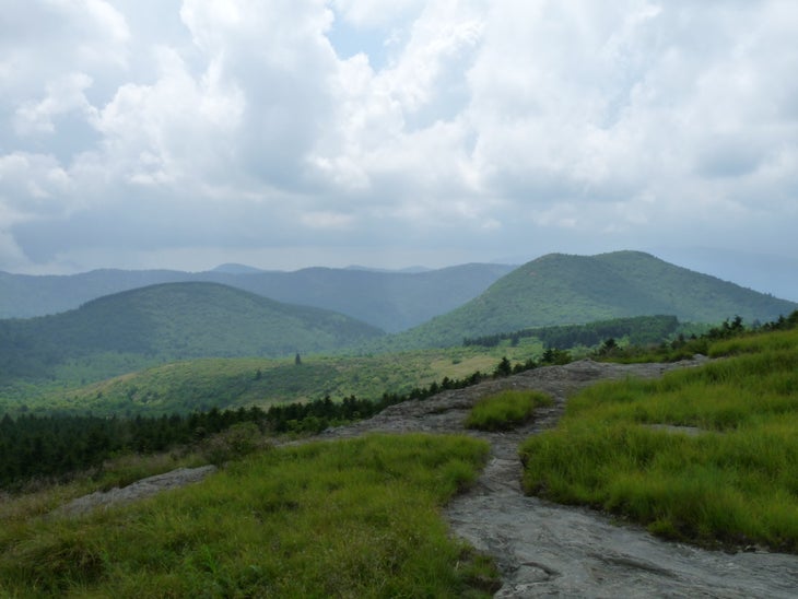 Looking West None