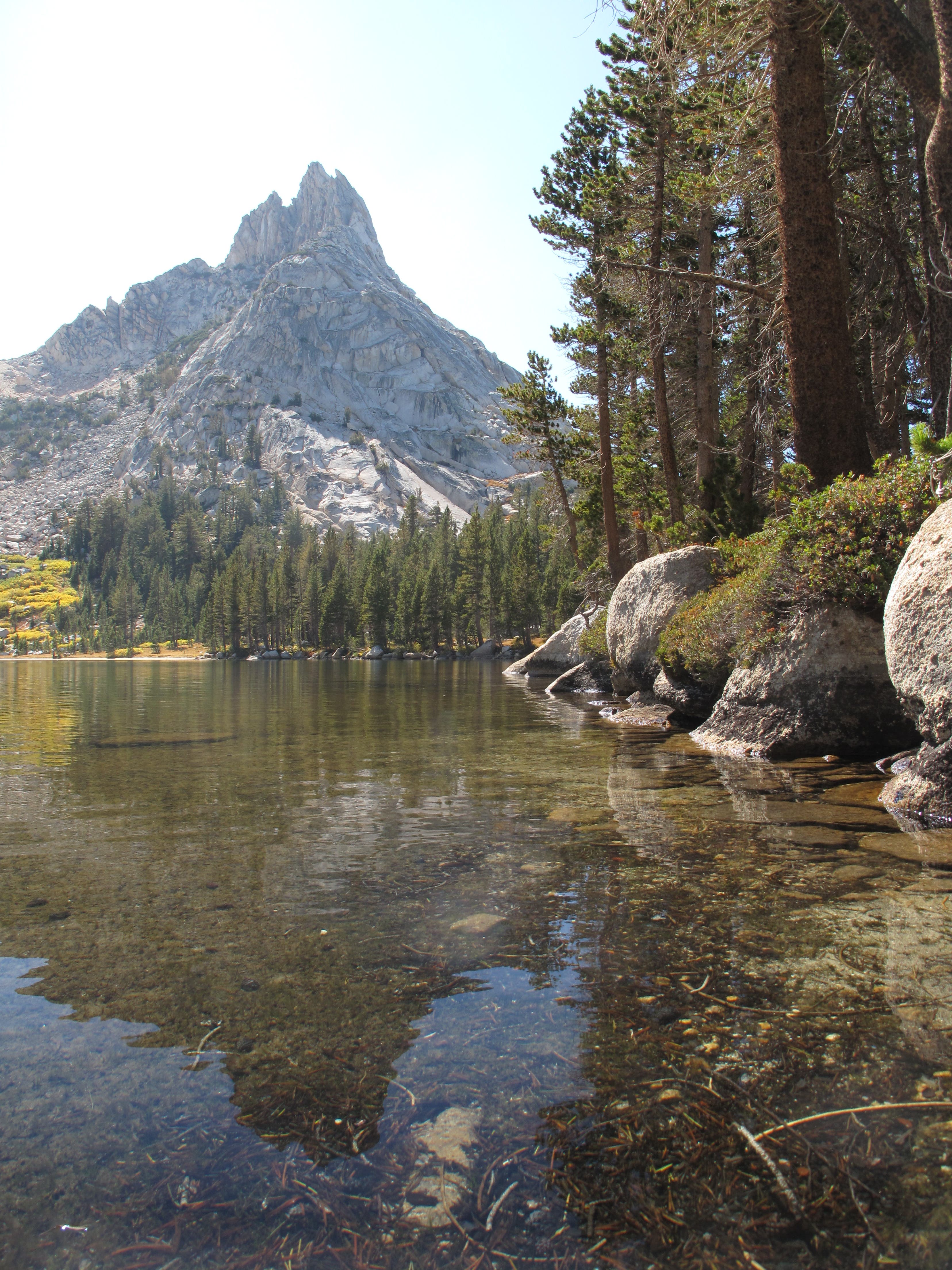 Lower Young Lake: Ragged Peak None