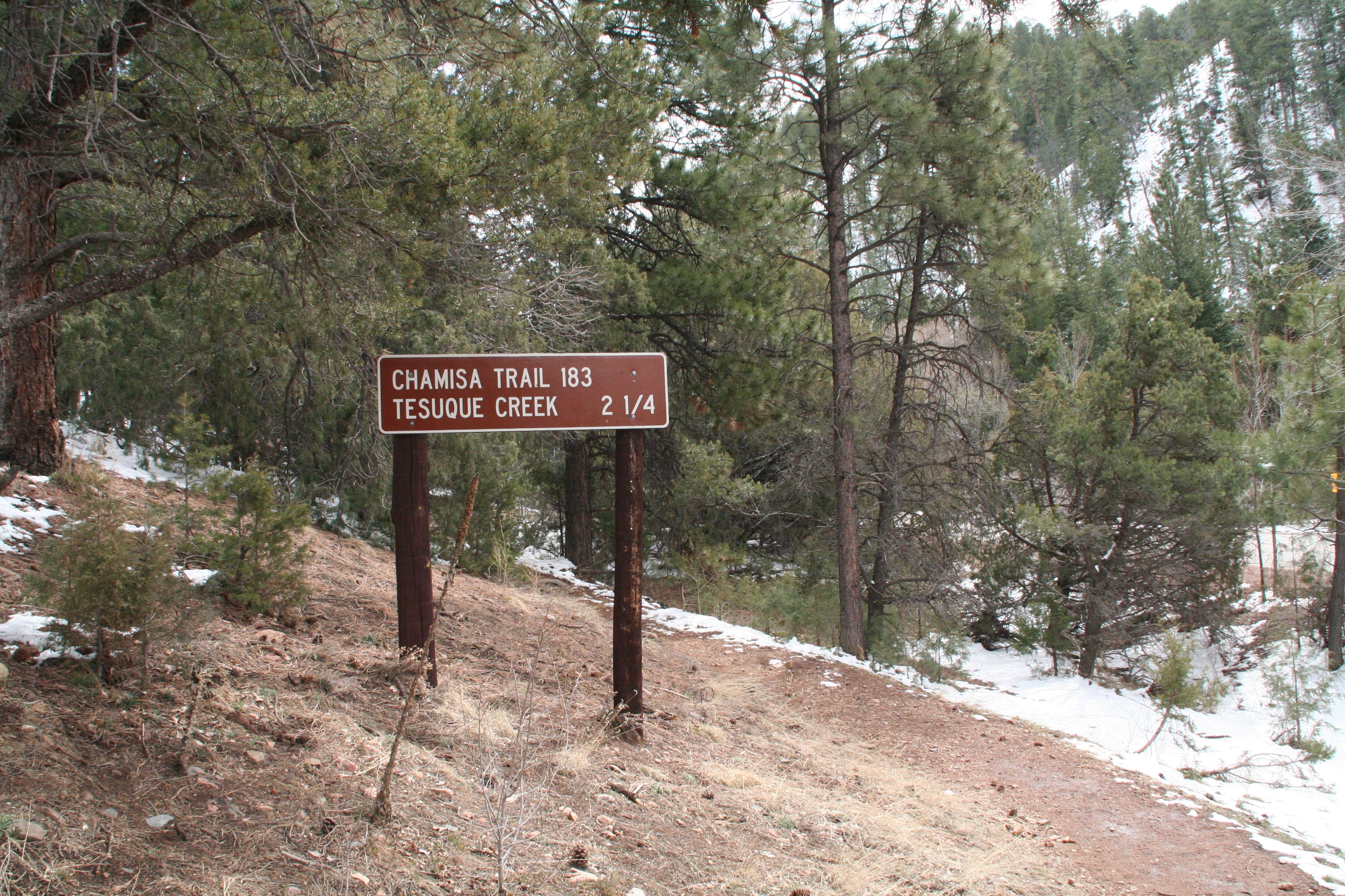 Main Chamisa Trailhead None