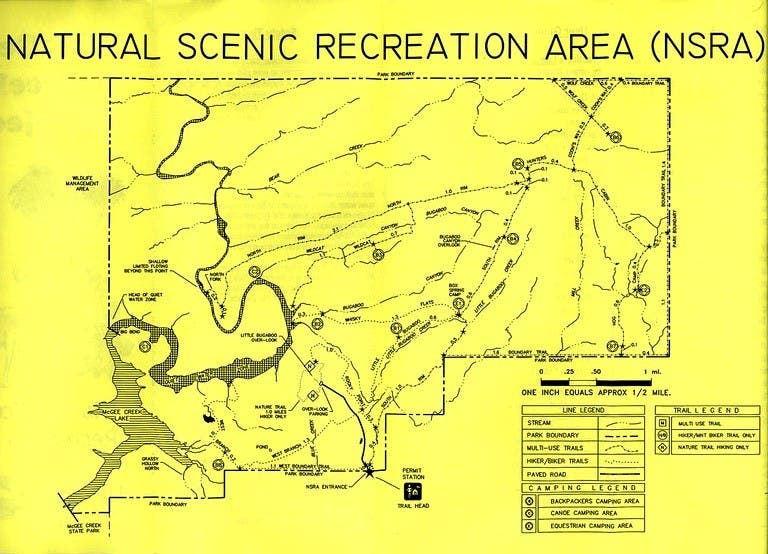 McGee Creek Scenic Recreation Area None