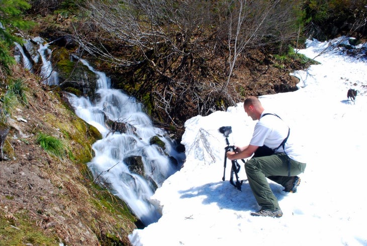 Miniature falls None