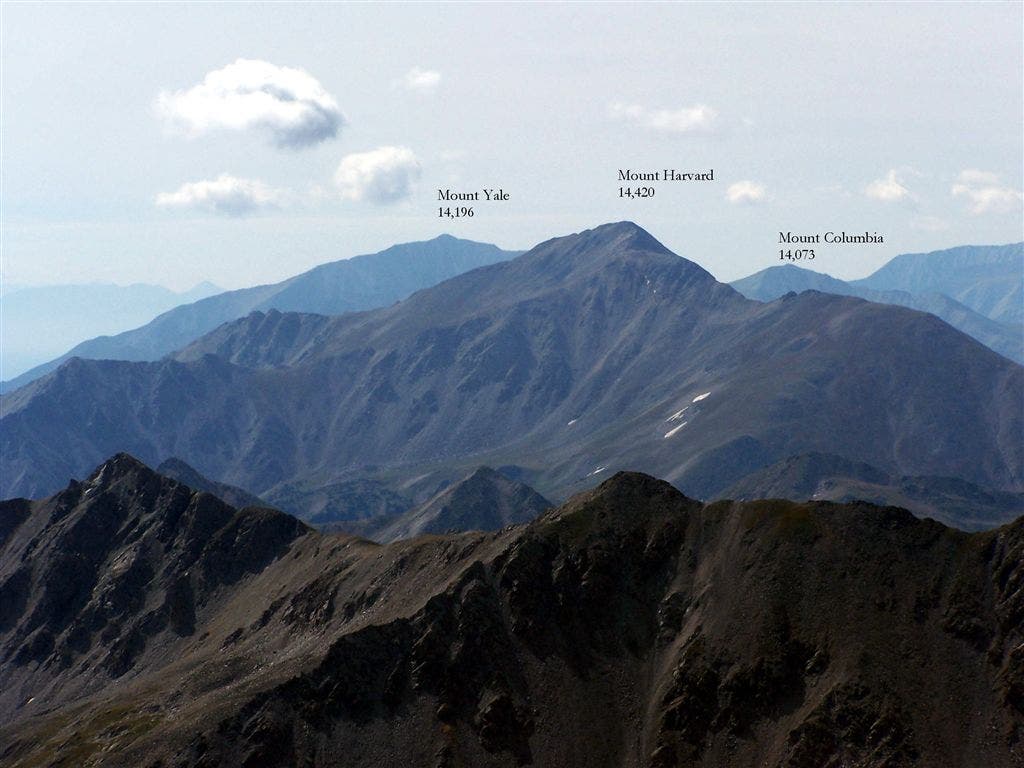 Missouri Mountain summit views None