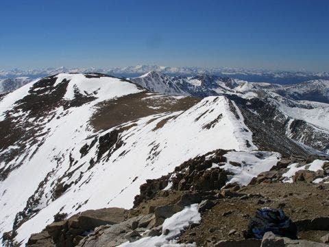 Mount Cameron and Mount Democrat from Mount Lincoln None