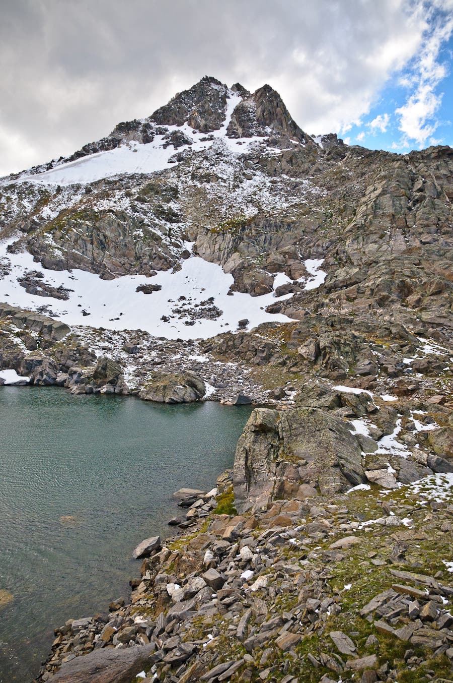 Mount Ida from Azure Lake None