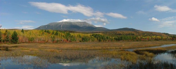 Mount Katahdin in Baxter State Park None