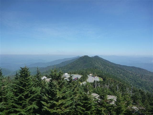 Mount Mitchell Panorama None