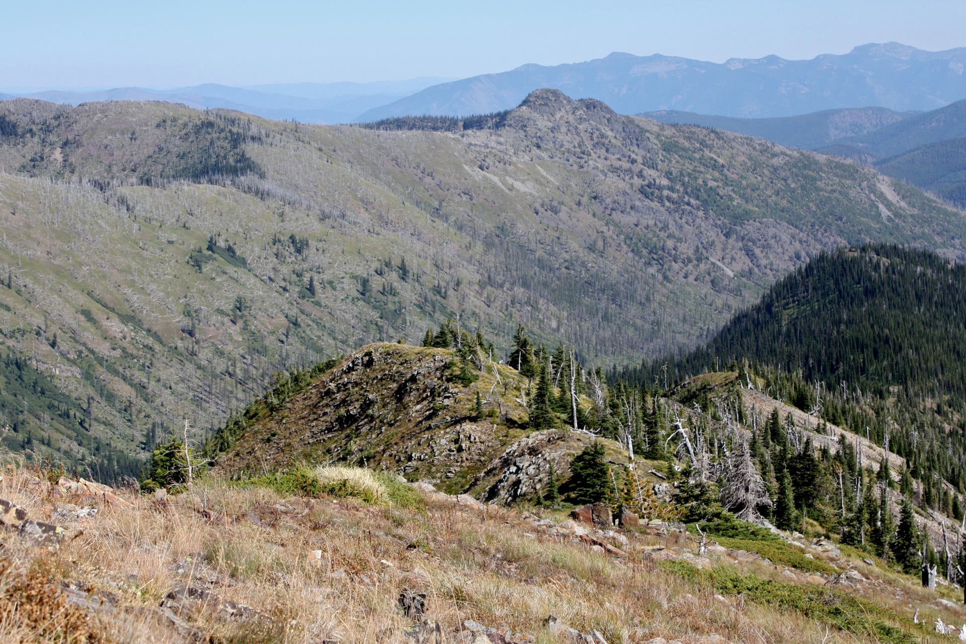 Mount Pend Oreille: Eastern Panorama None