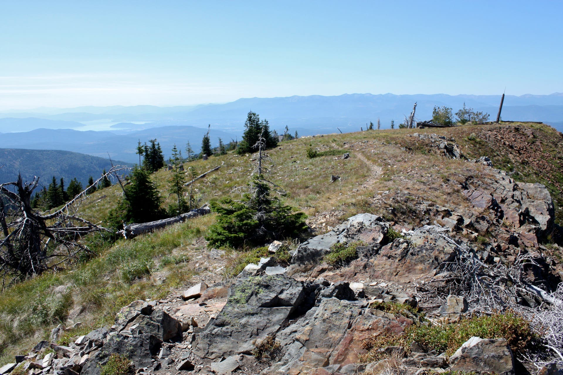 Mount Pend Oreille: Fire Tower None