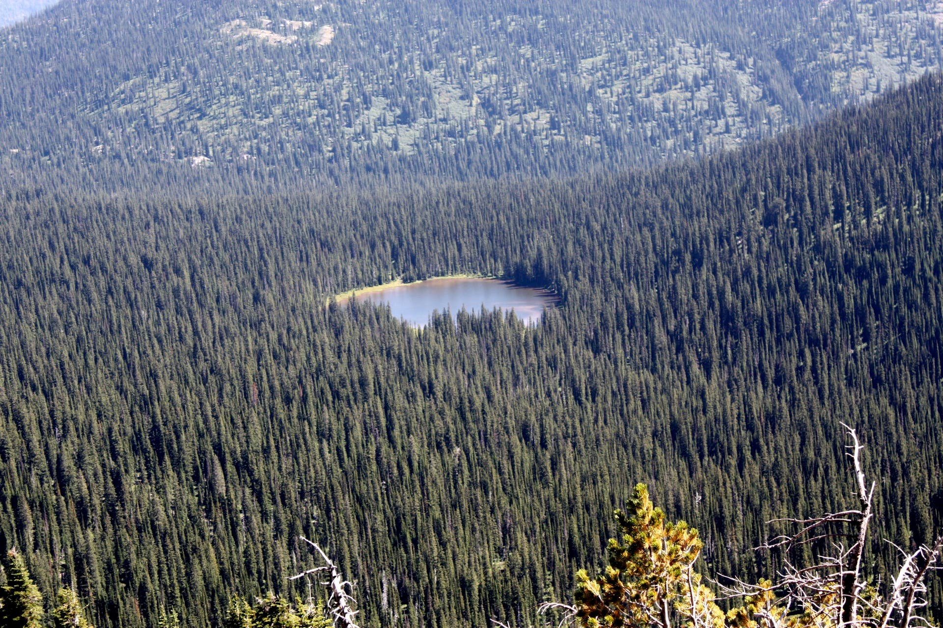 Mount Pend Oreille: Lake Darling Panorama None