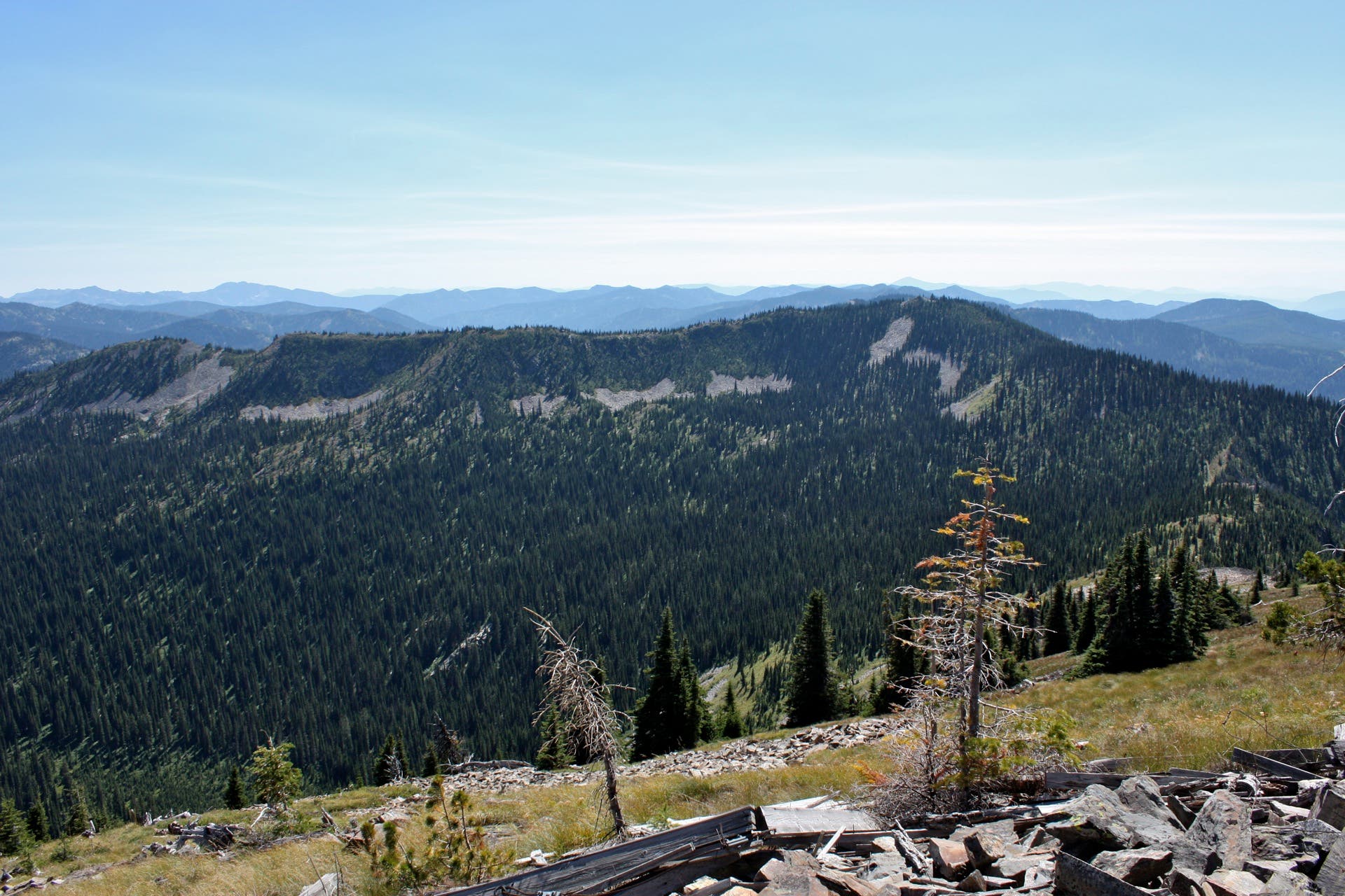 Mount Pend Oreille: Southwestern Panorama None