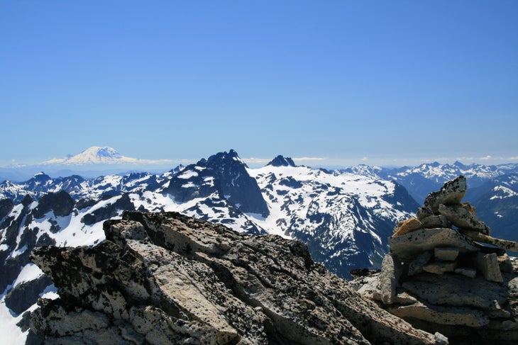 Mt. Hinman summit views None