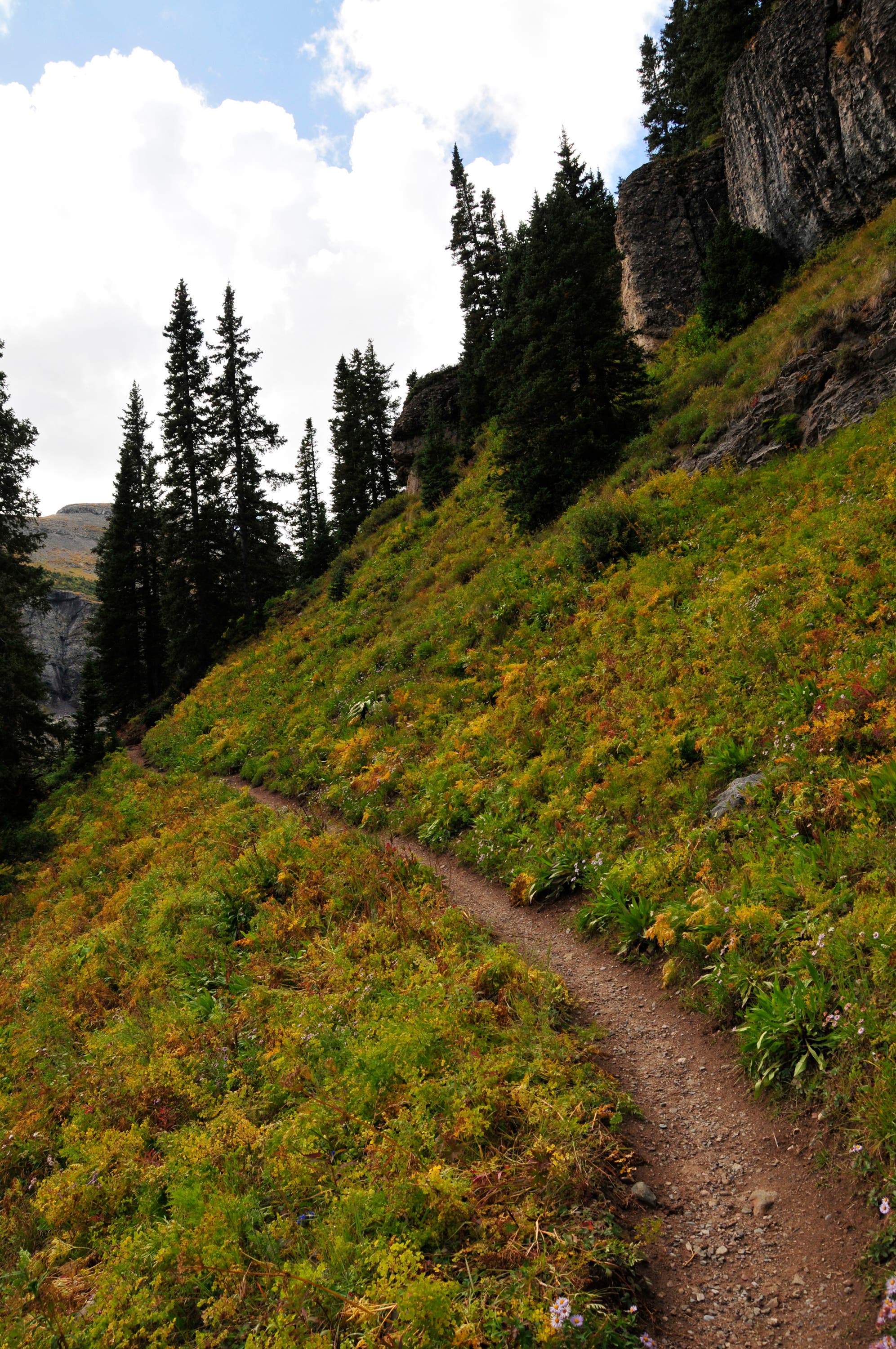 Nearing Lower Ice Lake Basin None