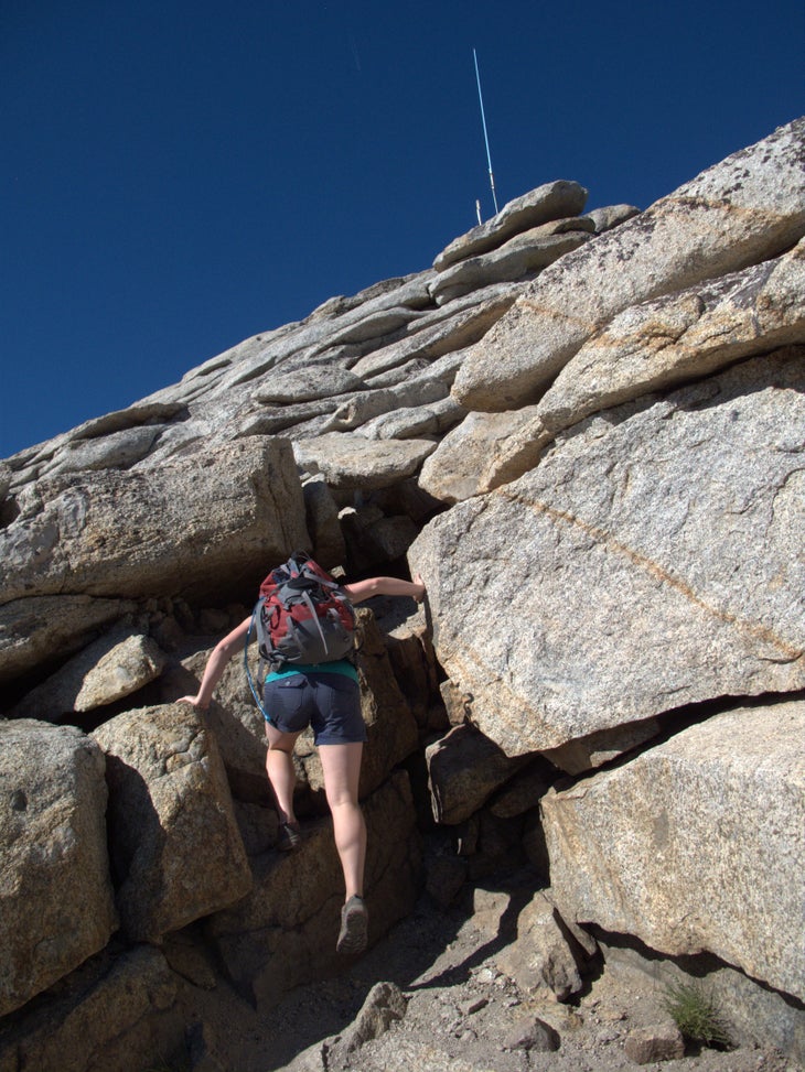Nearing The Top None