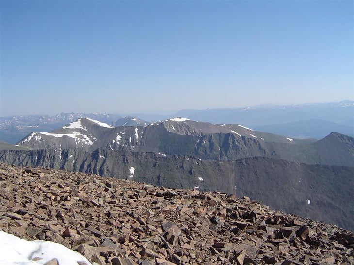 North over the Tenmile Range None