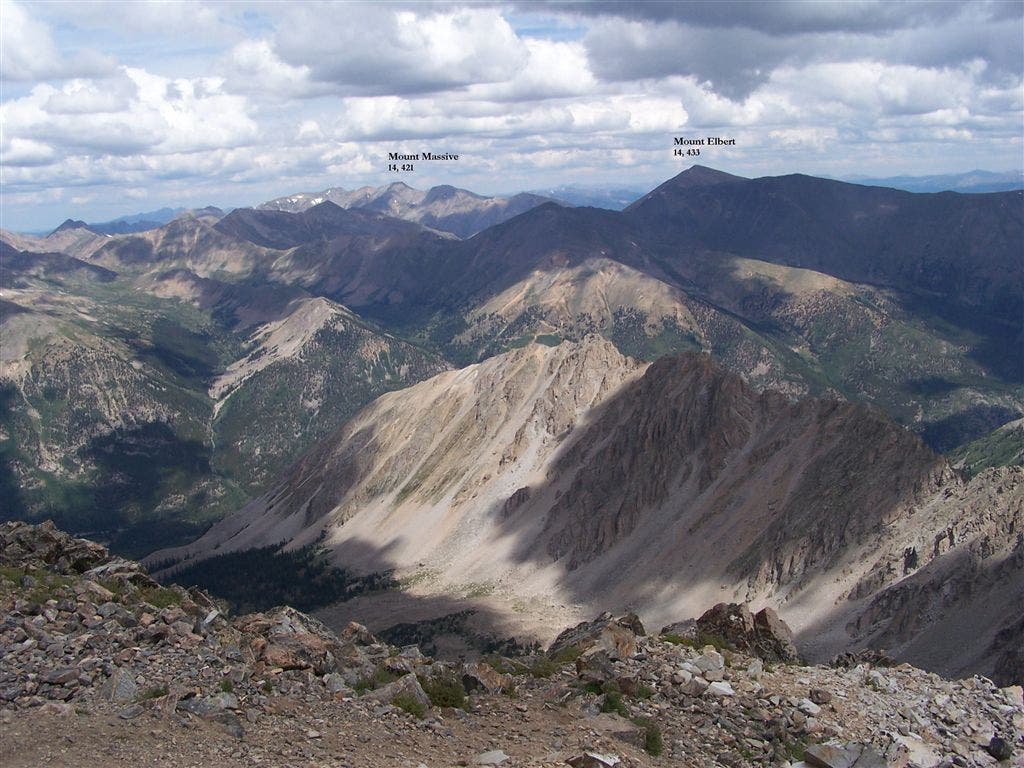 Northern summit views None