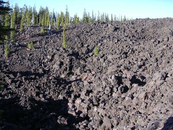 Obsidian and Pumice None