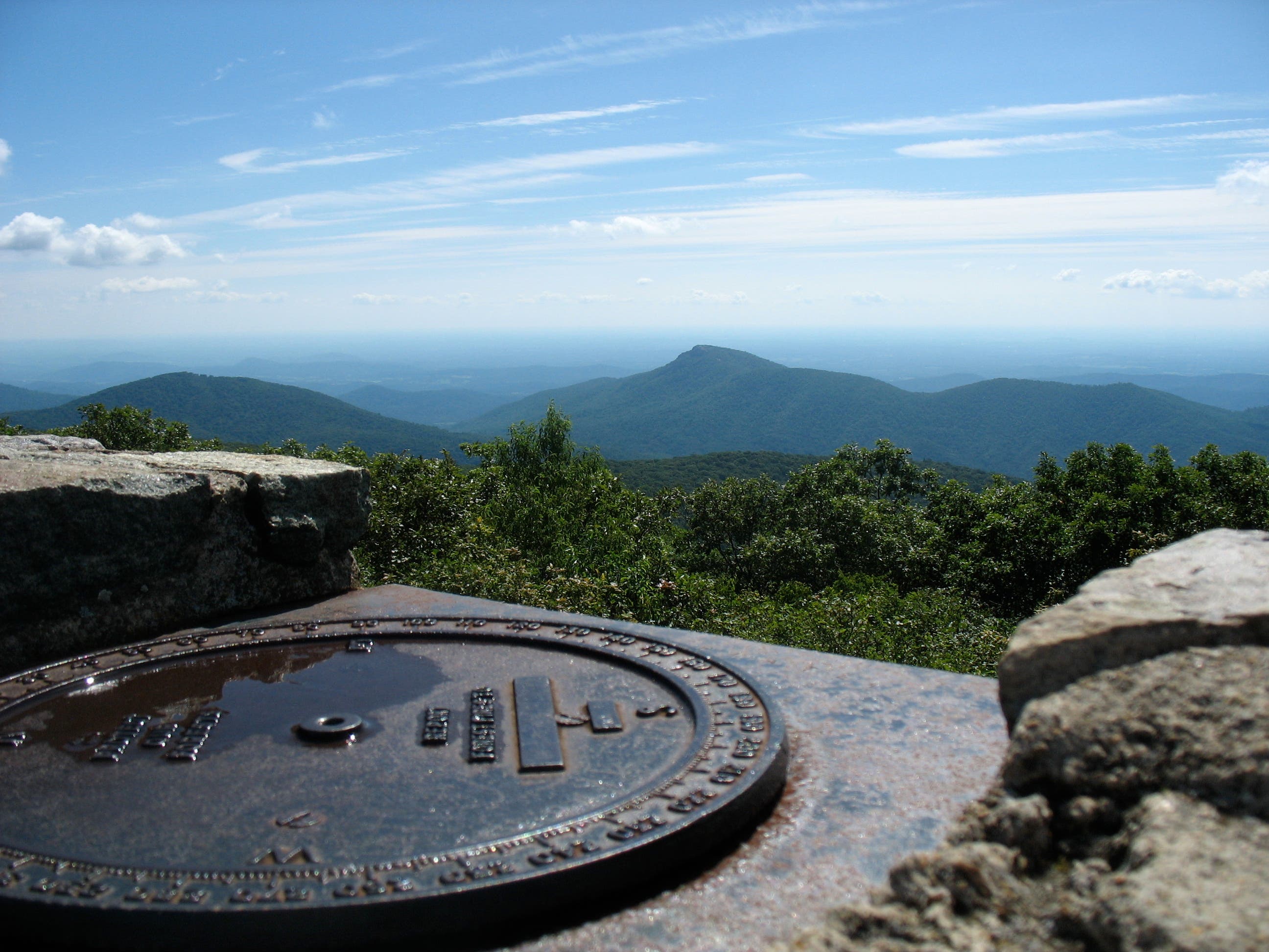 Old Rag from Hawksbill Summit None