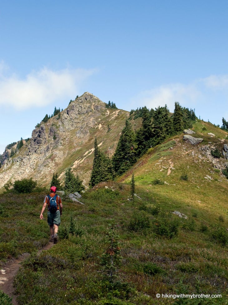 Alpine Lakes Wilderness, WA: Rachel Lake and Alta Mountain