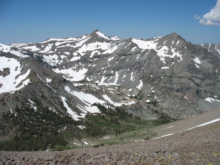 On the ridge None