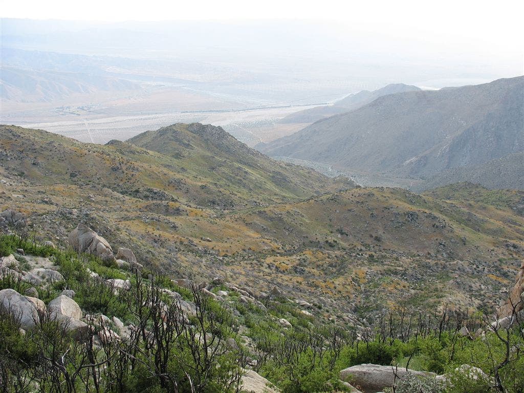 Over the valley None