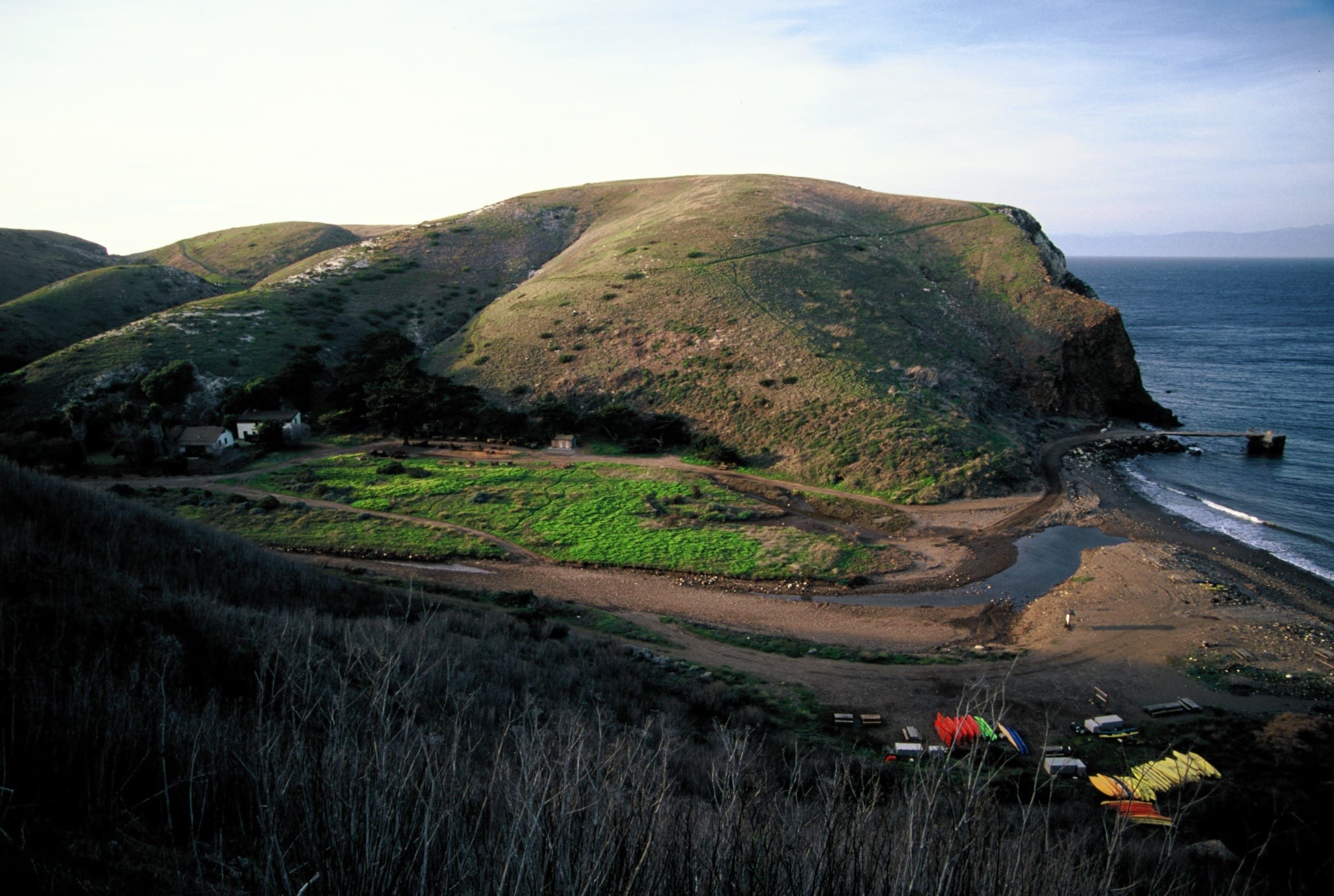 Overlook of Scorpion Anchorage None