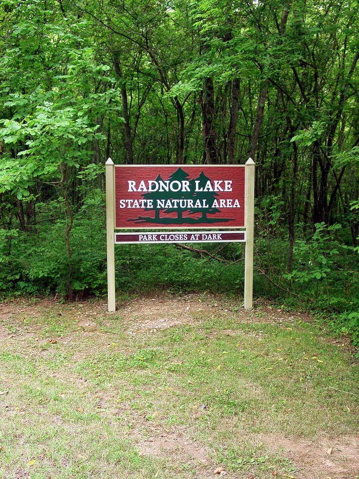 Park Sign None