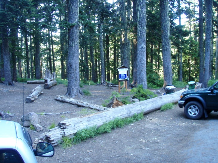 Parking Lot. None