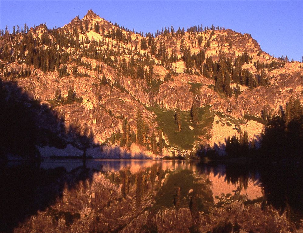 Paynes Lake Alpenglow None