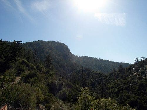 Peak from the north None