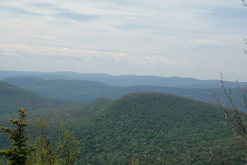 Hiking PeekamooseTable Mountain near New York City, NY