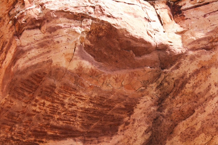 Petroglyphs None