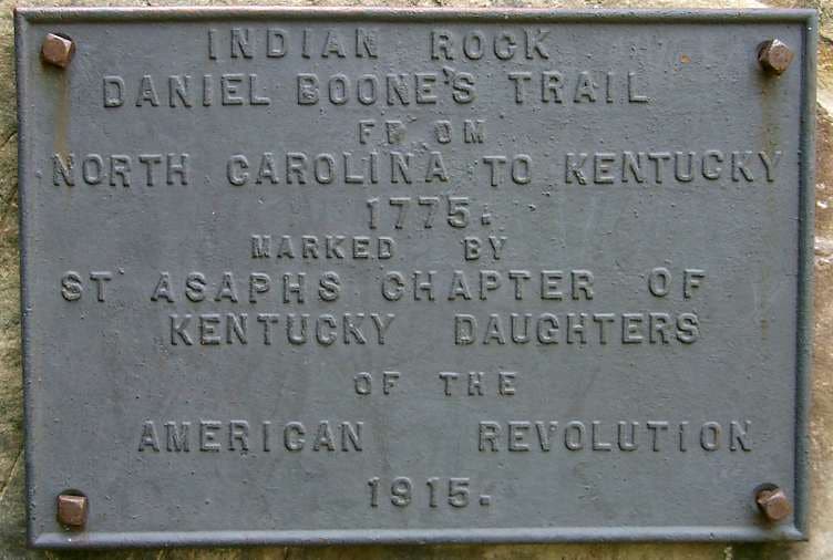 Plaque @ Indian Rock None