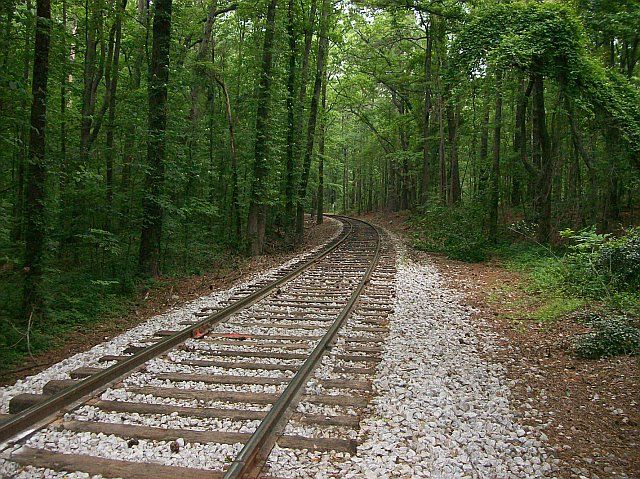 Railroad bed None