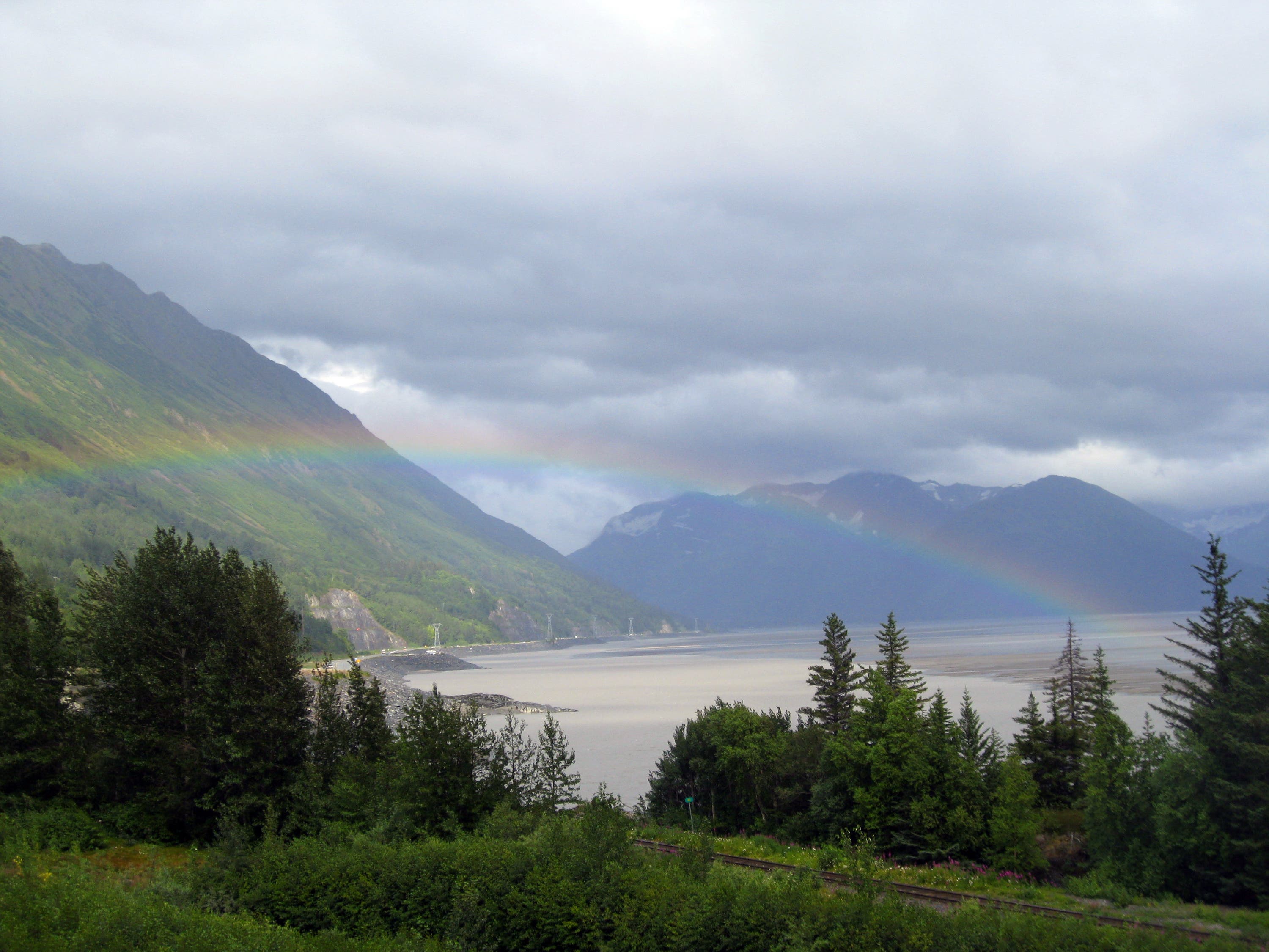 Rainbow at Bird Point None