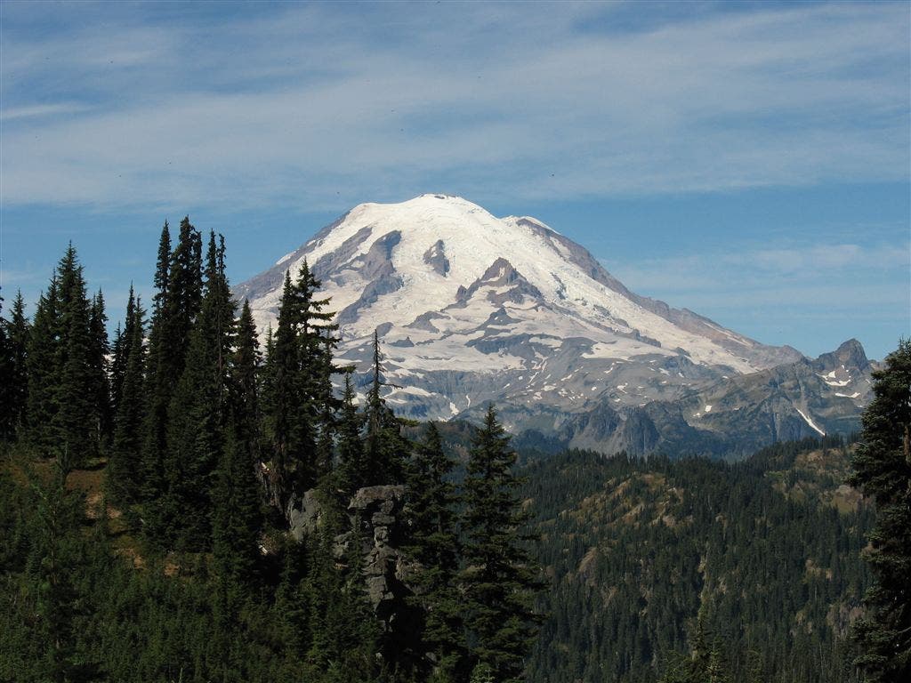 Rainier from the PCT None