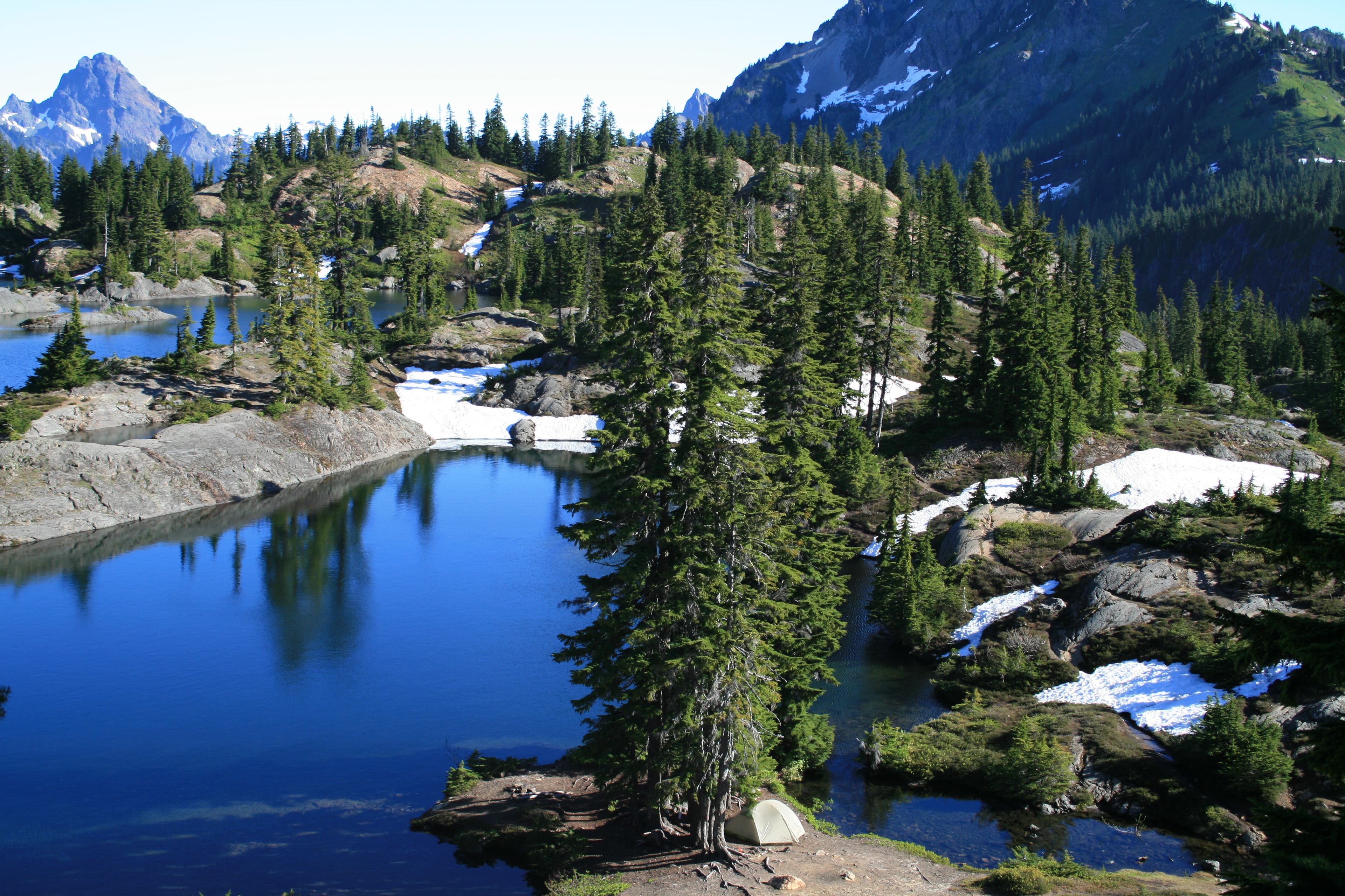 Rampart Lakes campsite None