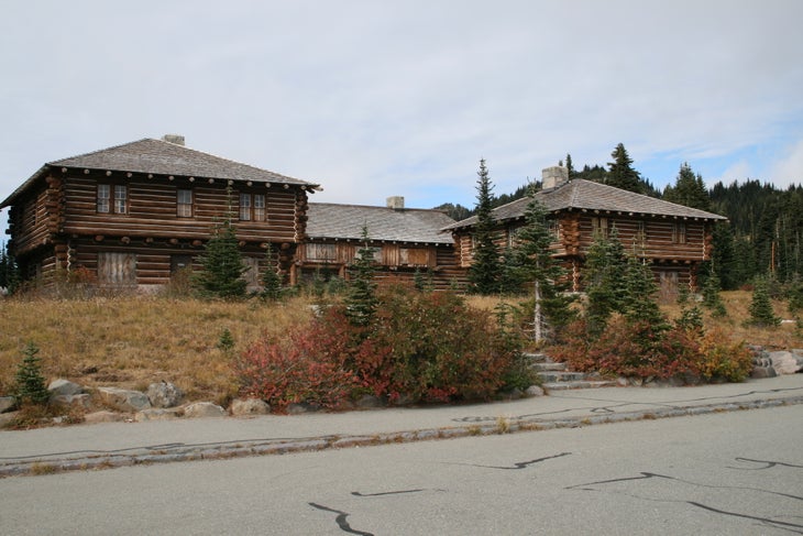 Ranger Station at Sunrise None
