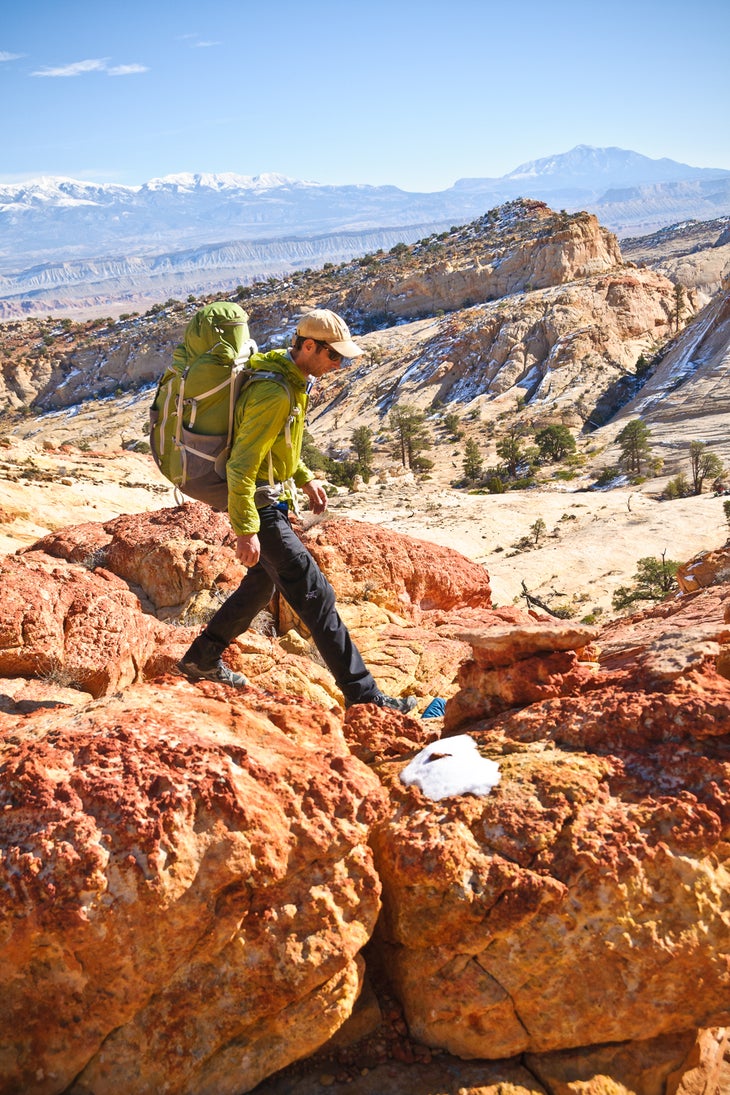 Capitol Reef National Park: Chimney Rock Canyon to Pleasant Creek